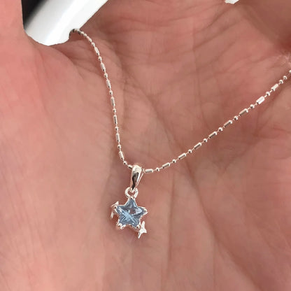 Collier Cœur Asymétrique en Argent 925 – Style Hip Hop, Bijou Femme, Idée Cadeau