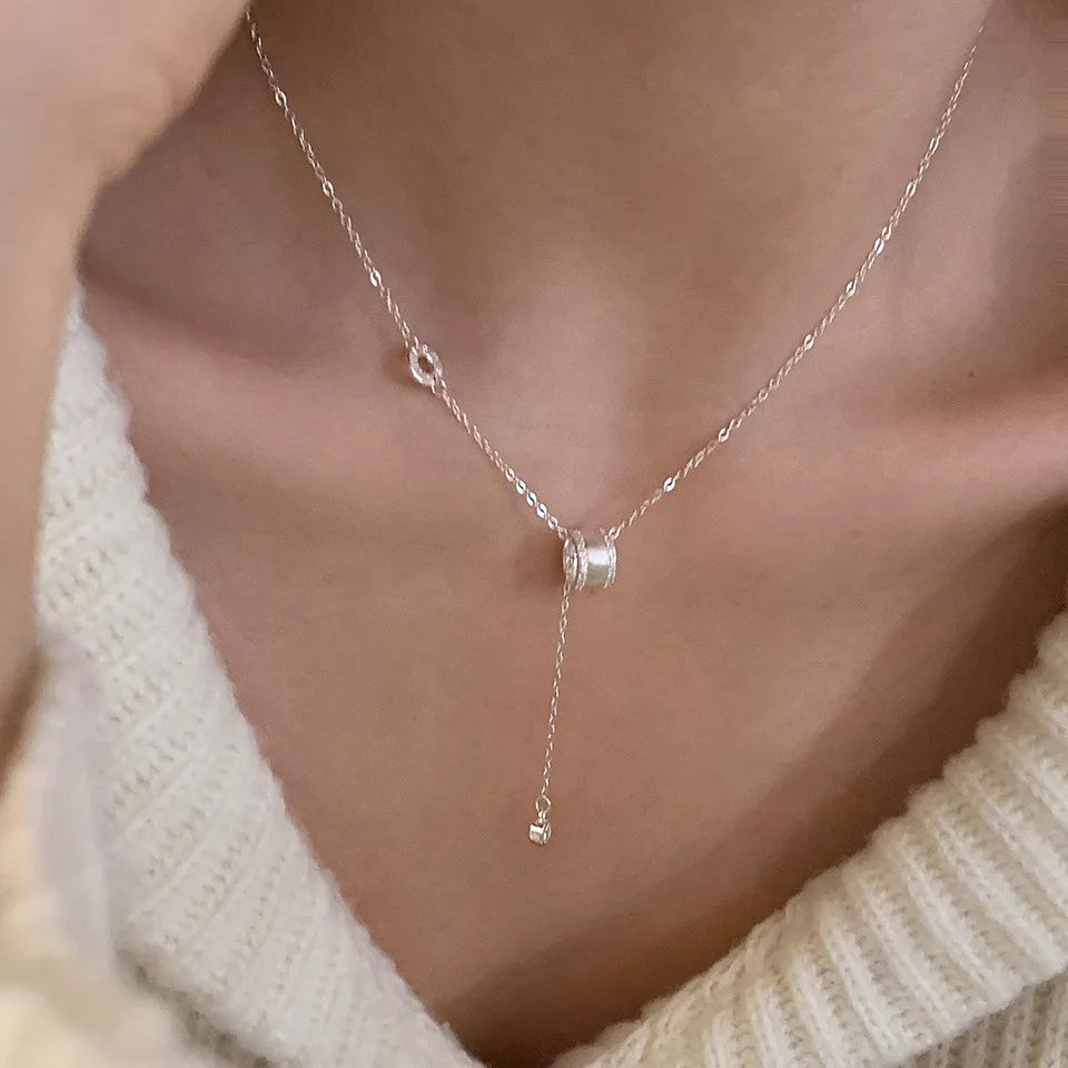 Collier Cœur Asymétrique en Argent 925 – Style Hip Hop, Bijou Femme, Idée Cadeau
