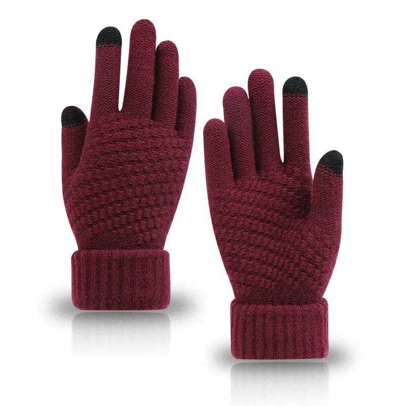 Winter Warm Knitted Gloves