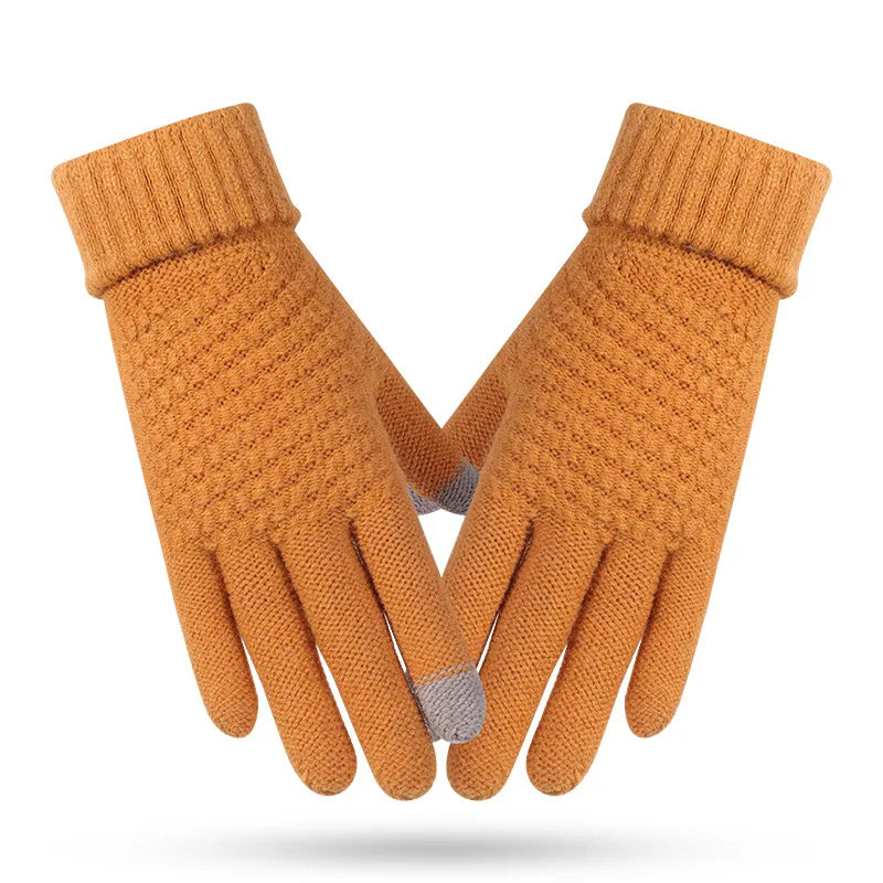 Winter Warm Knitted Gloves