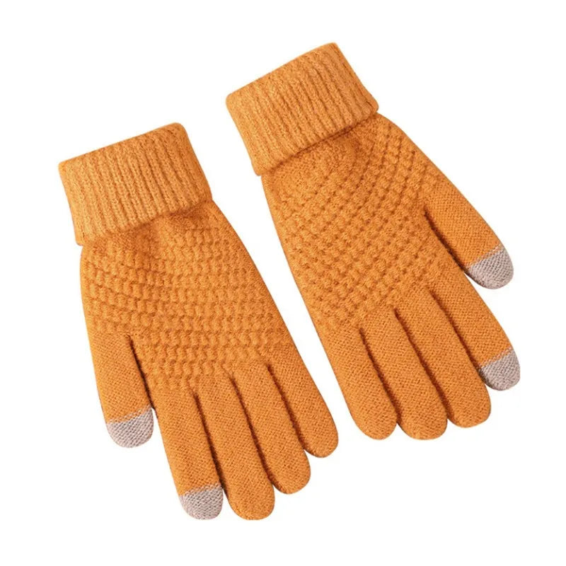 Winter Warm Knitted Gloves