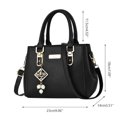 Sac à Main Femme en Simili Cuir – Bandoulière Réglable, Grande Capacité, Style Casual Chic