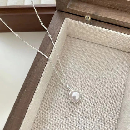 Collier Cœur Asymétrique en Argent 925 – Style Hip Hop, Bijou Femme, Idée Cadeau