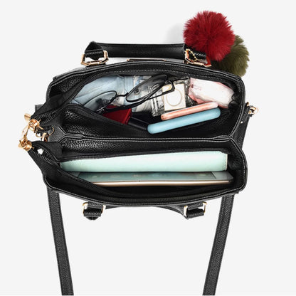 Sac à Main Femme en Simili Cuir – Bandoulière Réglable, Grande Capacité, Style Casual Chic