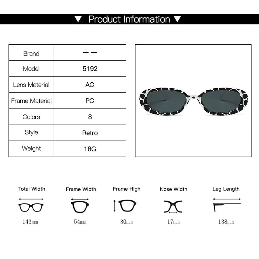 Lunettes de Soleil Ovales Vintage Femme – Style Rétro Luxe, Protection UV