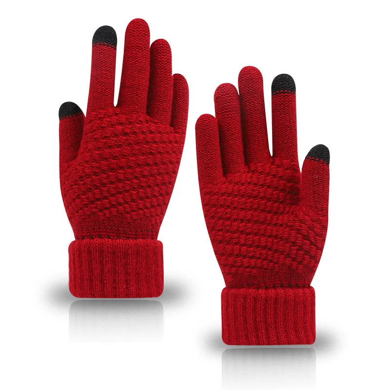 Winter Warm Knitted Gloves
