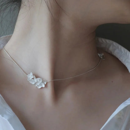 Collier Cœur Asymétrique en Argent 925 – Style Hip Hop, Bijou Femme, Idée Cadeau