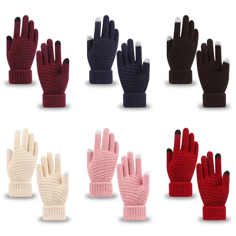 Winter Warm Knitted Gloves