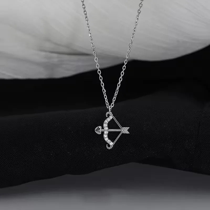 Collier Cœur Asymétrique en Argent 925 – Style Hip Hop, Bijou Femme, Idée Cadeau