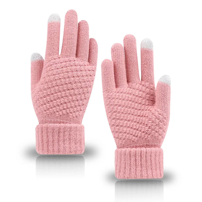 Winter Warm Knitted Gloves