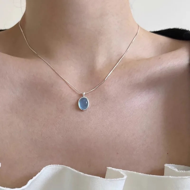 Collier Cœur Asymétrique en Argent 925 – Style Hip Hop, Bijou Femme, Idée Cadeau