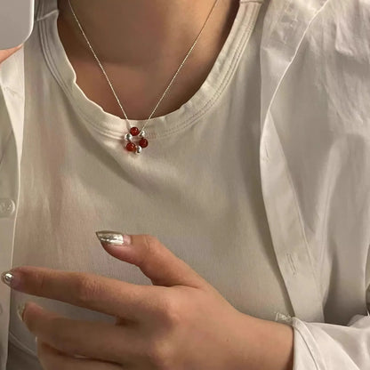 Collier Cœur Asymétrique en Argent 925 – Style Hip Hop, Bijou Femme, Idée Cadeau