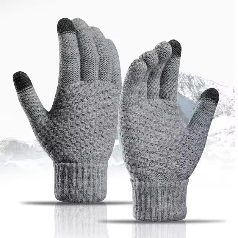 Men Women Winter Warm Touch Screen Gloves
